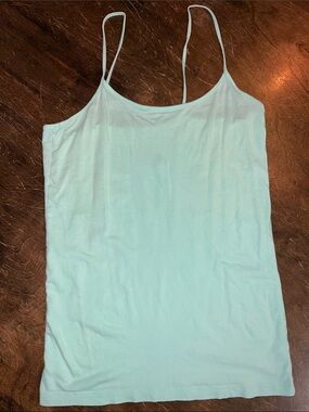 No Boundaries Light Mint Spaghetti Strap Camisole